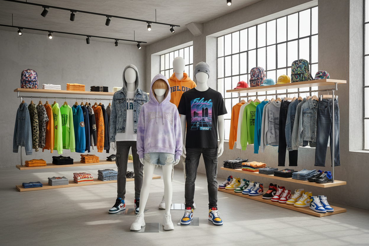 Clothing for Girls/Boys/Teens