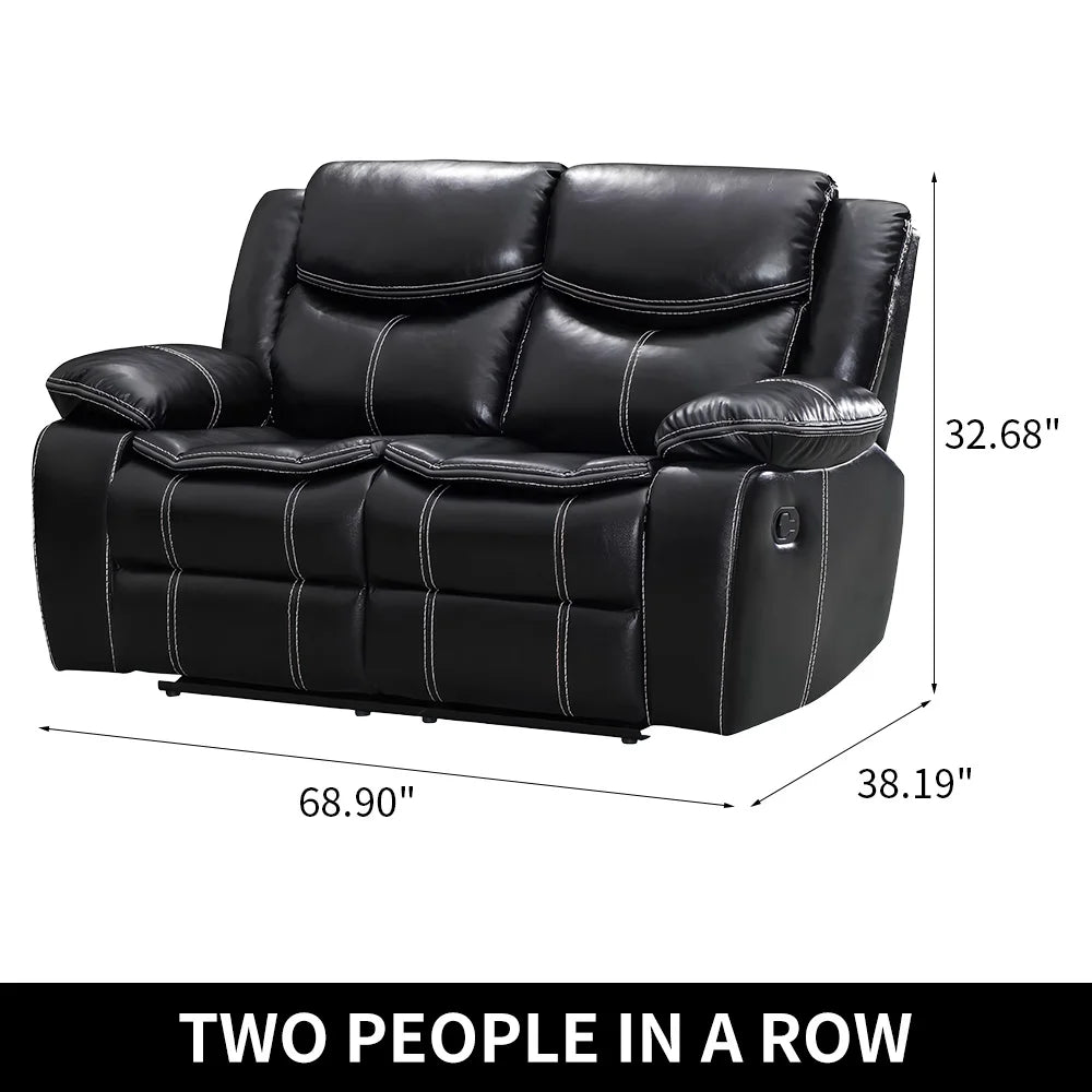 Electric Reclining Couch, Power Recliner Sofa/ Zero Gravity Power Reclining Sofa/ Adjustable Headrest/ Drop Down Table Cup Holder