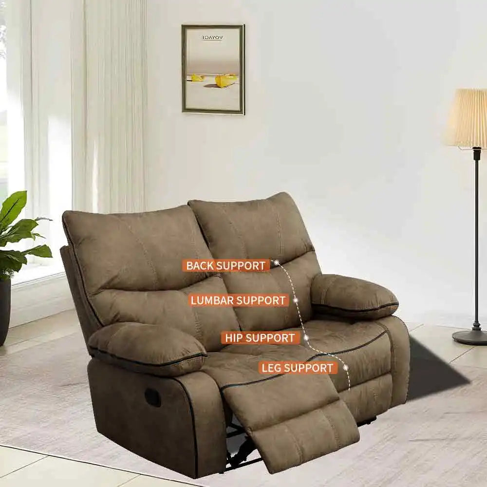 Electric Reclining Couch, Power Recliner Sofa/ Zero Gravity Power Reclining Sofa/ Adjustable Headrest/ Drop Down Table Cup Holder