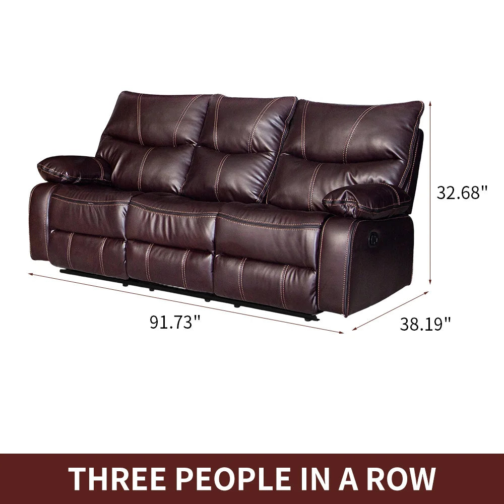 Electric Reclining Couch, Power Recliner Sofa/ Zero Gravity Power Reclining Sofa/ Adjustable Headrest/ Drop Down Table Cup Holder