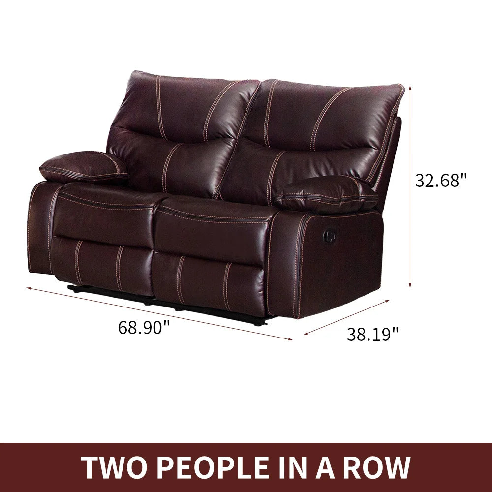 Electric Reclining Couch, Power Recliner Sofa Zero Gravity Power Reclining Sofa Adjustable Headrest Drop Down Table Cup Holder