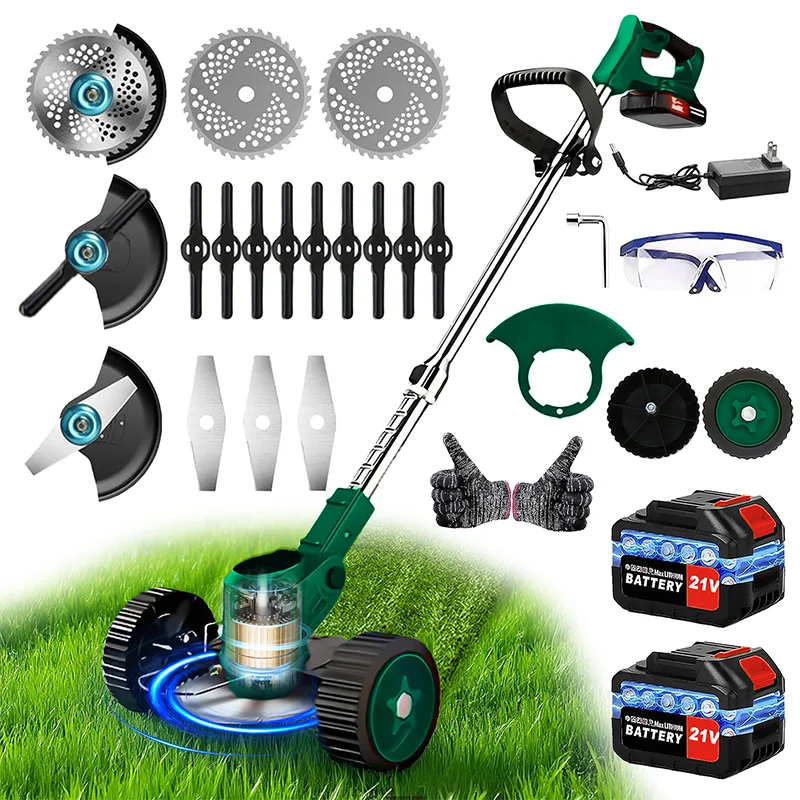 New Arrival Gardening Tools Cordless Lawn Mower Weed Trimmer Weed Eater Suitable for Courtyards and Gardens