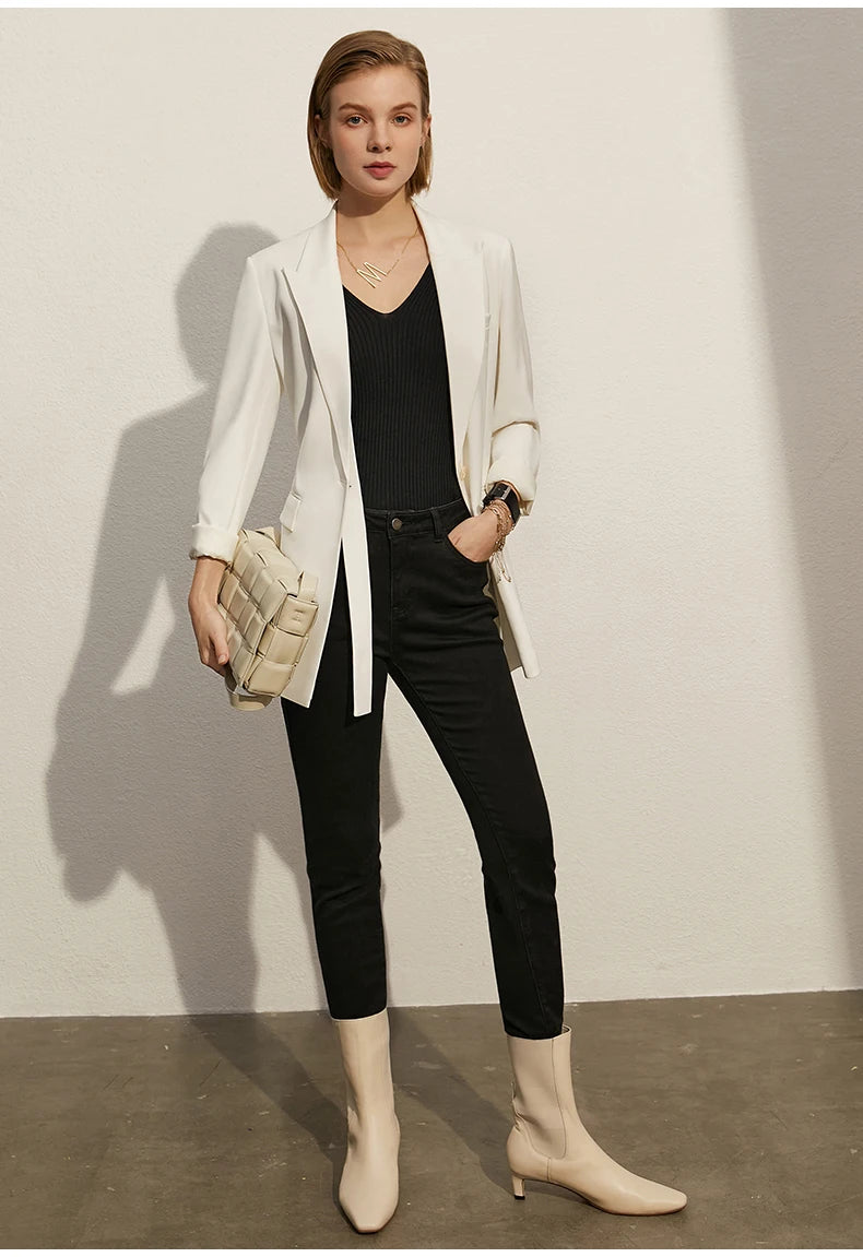 Minimalism Summer New Women's Camisole Tops Office Lady Solid V-neck Sexy Slim Vest Girls Tank Streetwear Tops 12321058