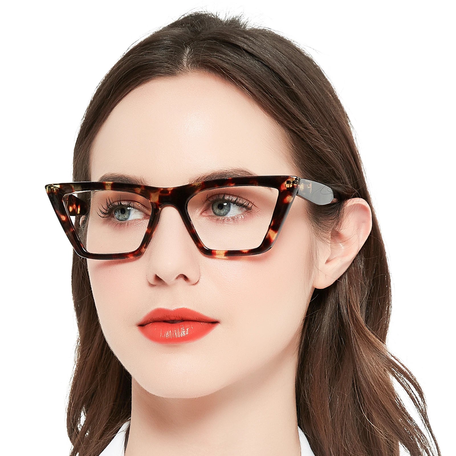 Cat Eye Reading Glasses/ Women Luxury Brand Clear Lens Eyewear/ Presbyopia Glasses Oversized Female Reader Glasses1 1.5 1.75 2 2.5