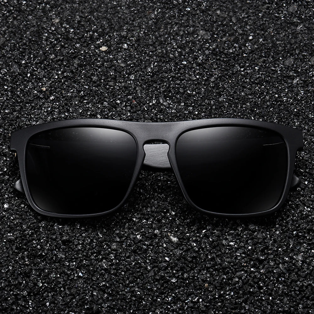 GM New Arrivals Black Wooden Polarized Sunglasses for Men Bamboo Sunglasses Red UV400 Lenses Fashion Driving Shades Carton S5523