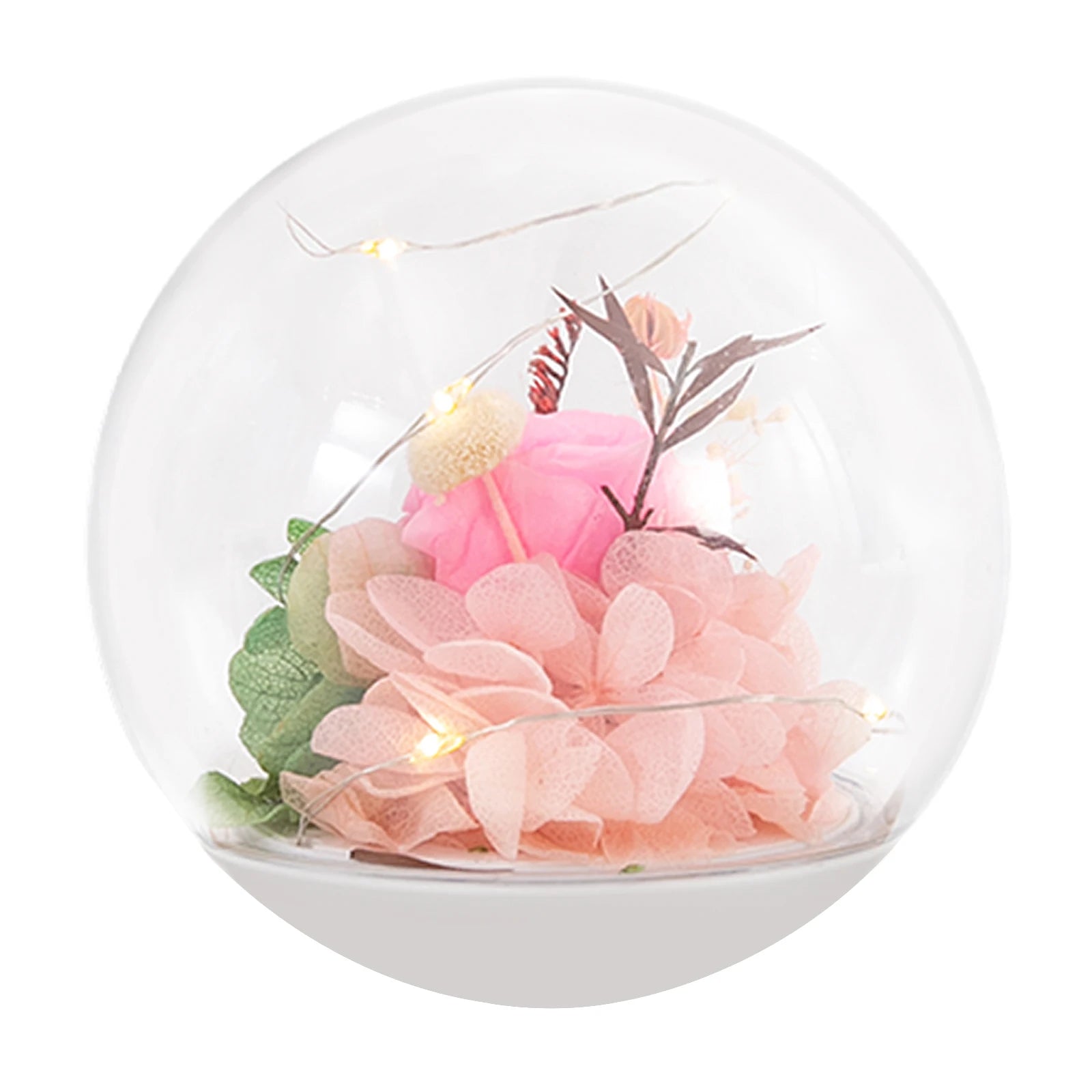 Floating Flower Lamp/ Floating Flowers with LED Light/ Magnetic Levitation Flower Light for Bedrooms/Tables/Offices/Living Rooms
