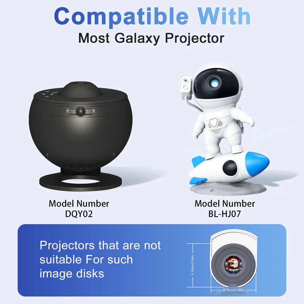 19-in-1 Galaxy Projector Starry Sky Night Light, 360° Rotate Planetarium Lamp with Independence Day Film Discs, LED Star Projector for Bedroom Home Decor, July 4th Patriotic Party Light, Kids Adults Gift, Timed & Adjustable