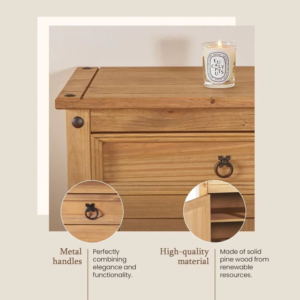 Solid Wood Buffet & Sideboards - Kitchen Storage Cabinets/Buffet Cabinet/for Bar &Liquor