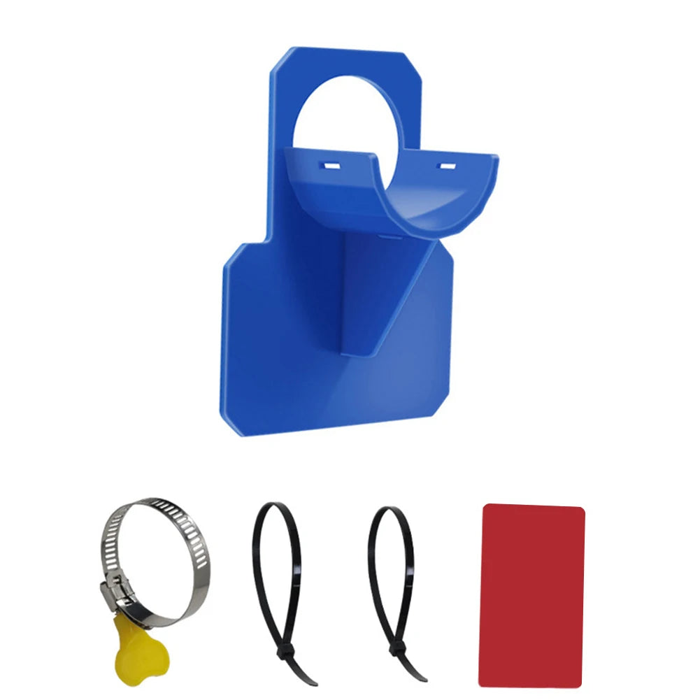 Original Pool Pipe Fixing Holder/ Pool Hose Support/ Hose Outlet Mount with Cable Tie Clamp for Intex Above Ground Pool Accessory