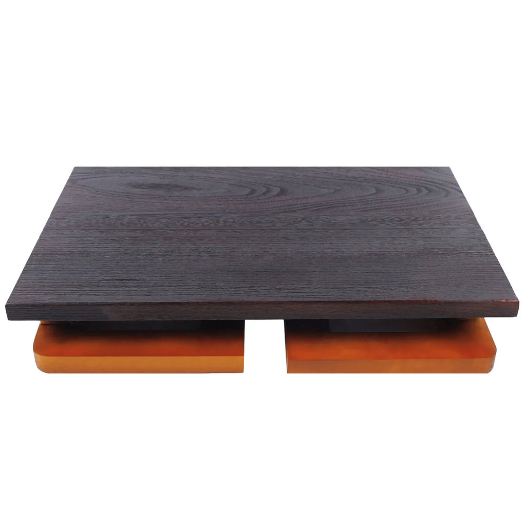 Folding Wooden Coffee Table 60x40x30cm/ Portable Laptop Bed Tray/ Low Tea Table for Picnic Indoor Outdoor Use