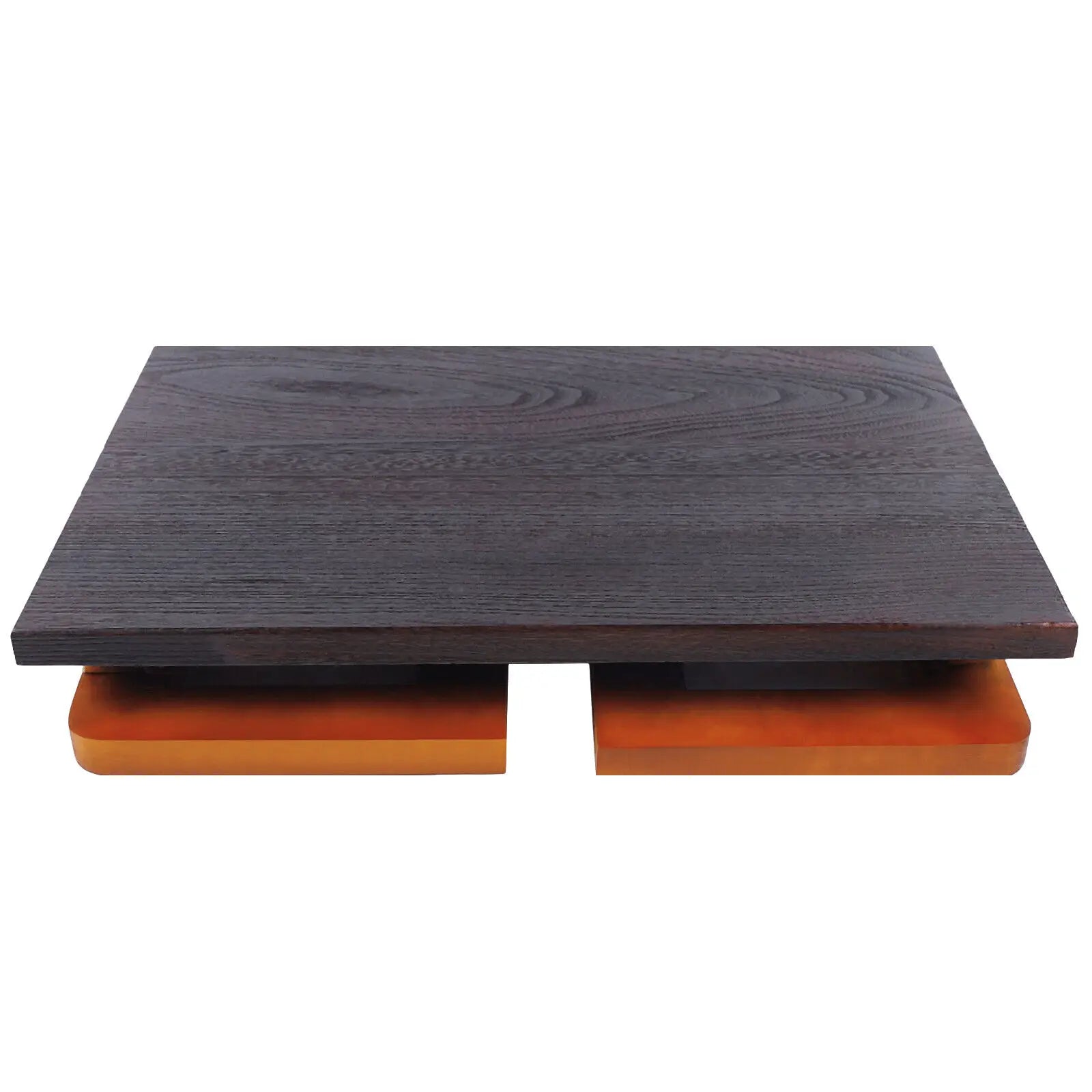 Folding Wooden Coffee Table 60x40x30cm/ Portable Laptop Bed Tray/ Low Tea Table for Picnic Indoor/ Outdoor Use