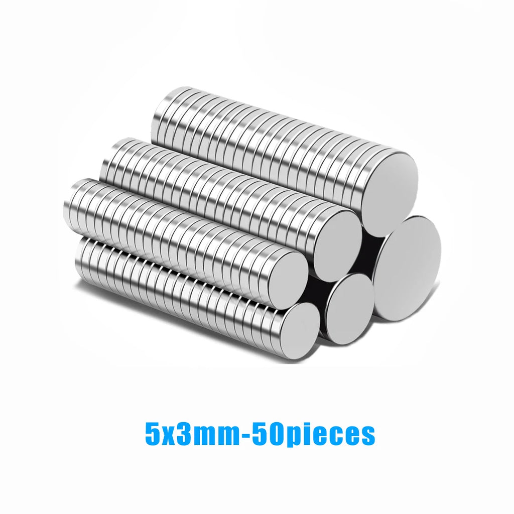 3x1/3x2/5x2/10x2/10x3mm Strong Magnet Refrigerator Magnets for Decoration/ Offices/ DIY Whiteboard, Kitchen/ Tool Storage