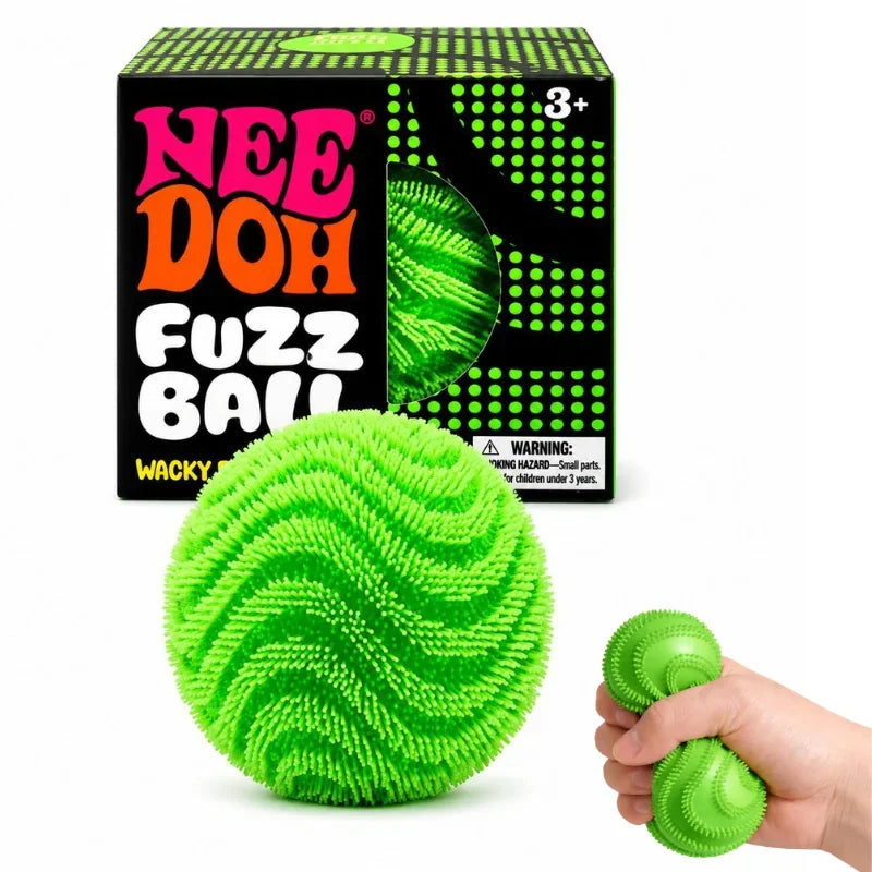 Nee Doh Fuzz Ball Blind Box Series Desktop Ornament Stress Relief Toys /Suitable For People Under Pressure/ Fun Soft Stress Ball