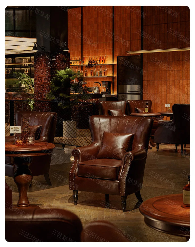 Small Restaurant Commercial Table and Chair Combination Single Chair