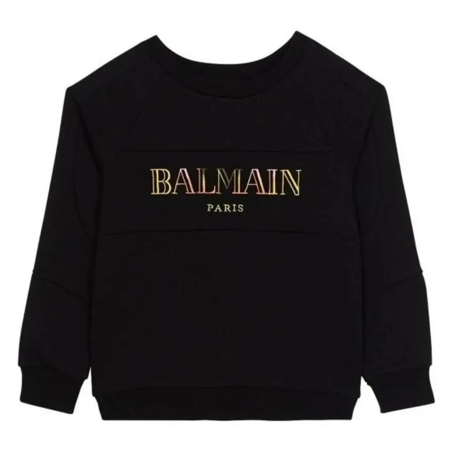 Balmain | Kids Vintage Logo Printed Sweatshirt
