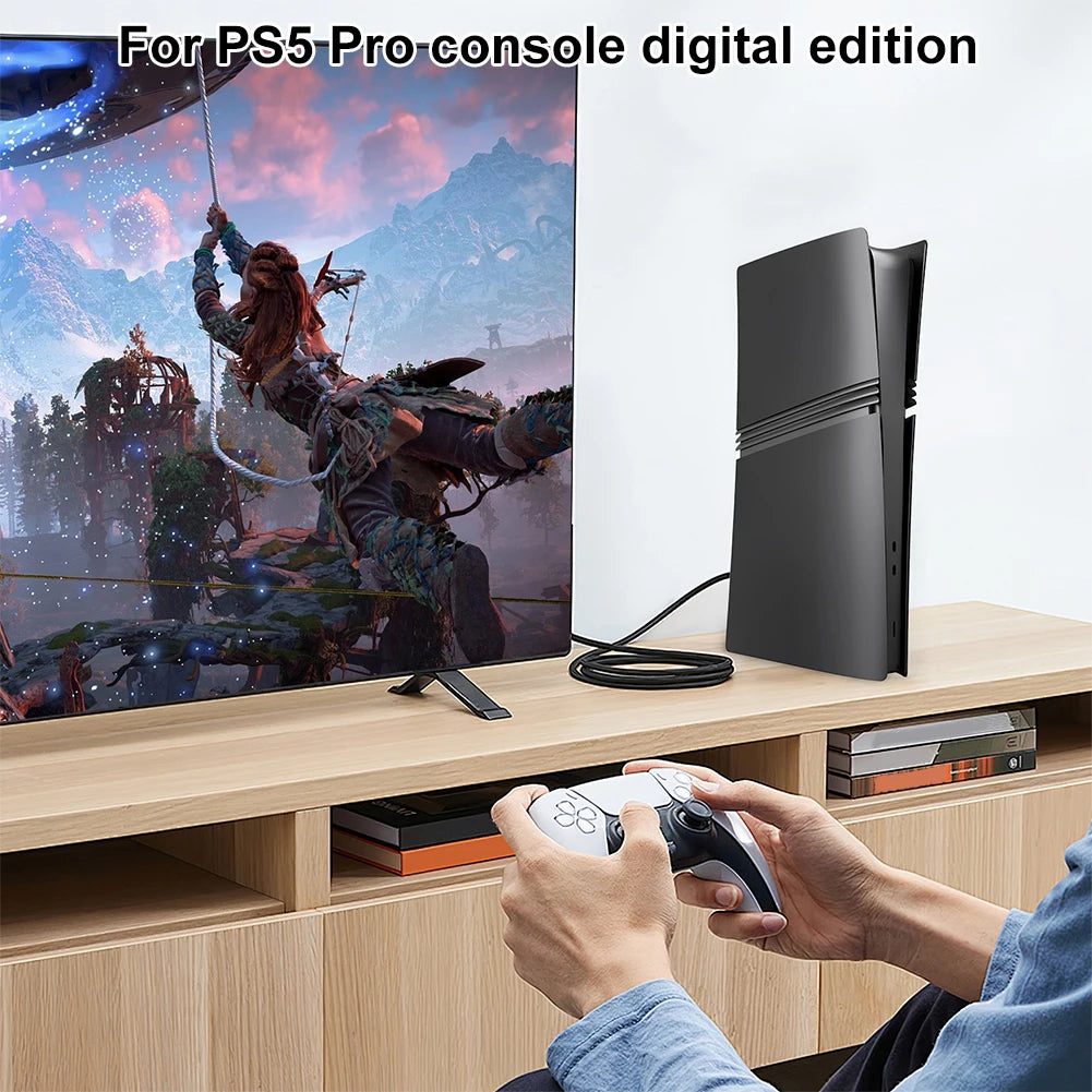 Face Plate Console Cover ABS Hard Case Anti-Scratch Faceplate Case Cover Dustproof Cover Plates for PS5 Pro Disc/Digital Edition