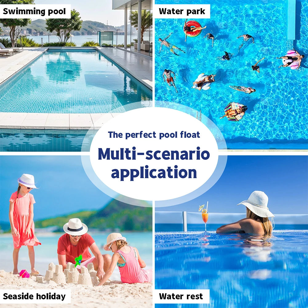 PVC Inflatable Pool Float/ Lounger Chair Swimming Pool/ Floating Water Hammock /Summer Inflatable Sea Mattress /Water Play Equipment