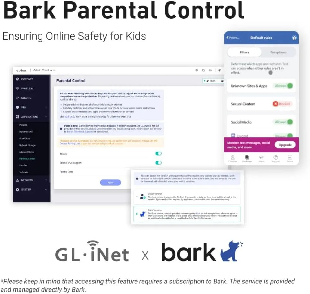 WiFi 6 Gaming Router with 2.5G Ports, High-Speed VPN & AdGuard Support for Home and Business Use