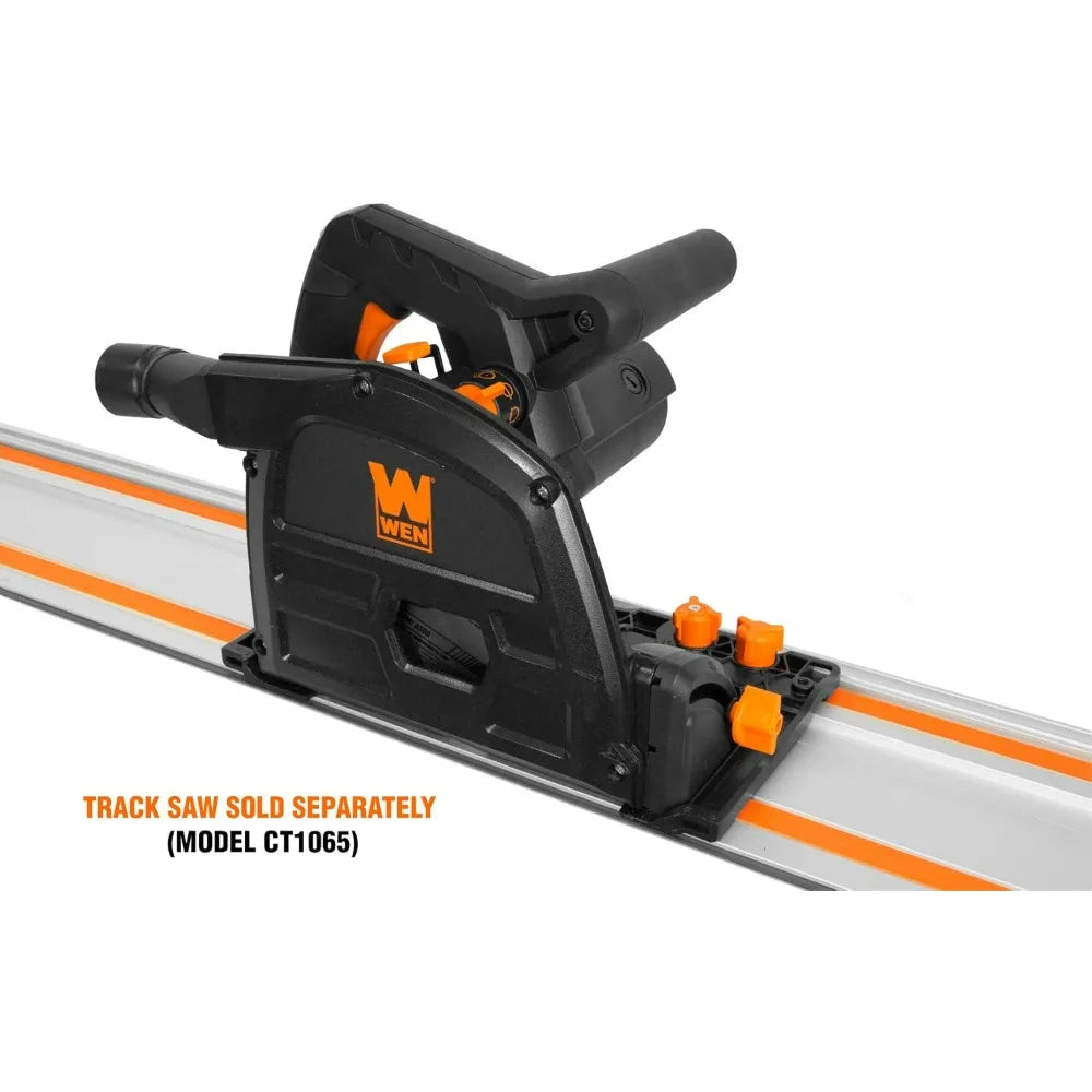 Circular Saw Kit with 100-Inch Guide Rail and Attachments