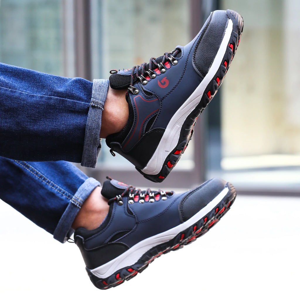 Steel Toe Cap Shoes For Men/ Protective Shoes/ Puncture Proof Safety/Construction Shoes