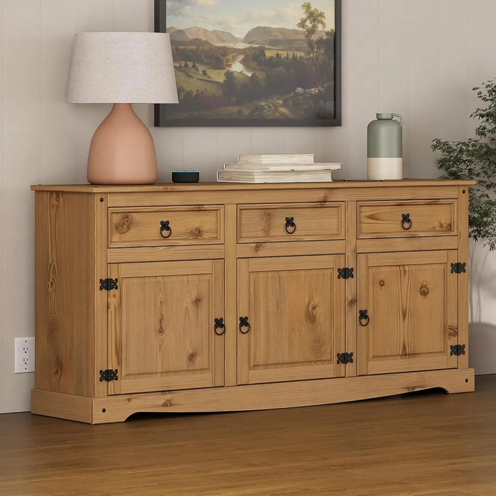 Solid Wood Buffet & Sideboards - Kitchen Storage Cabinets/Buffet Cabinet/for Bar &Liquor