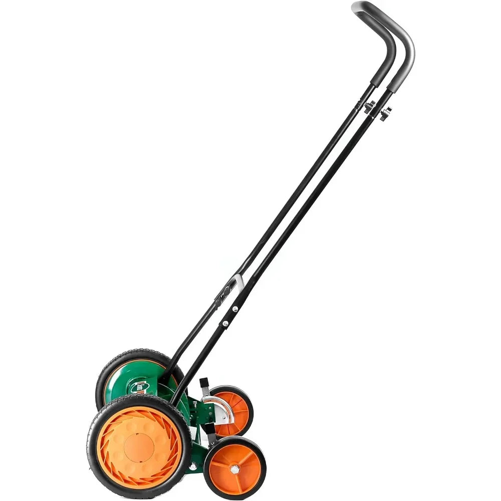 2000-20S 20" 5-Blade Classic Push Reel Lawn Mower, Green