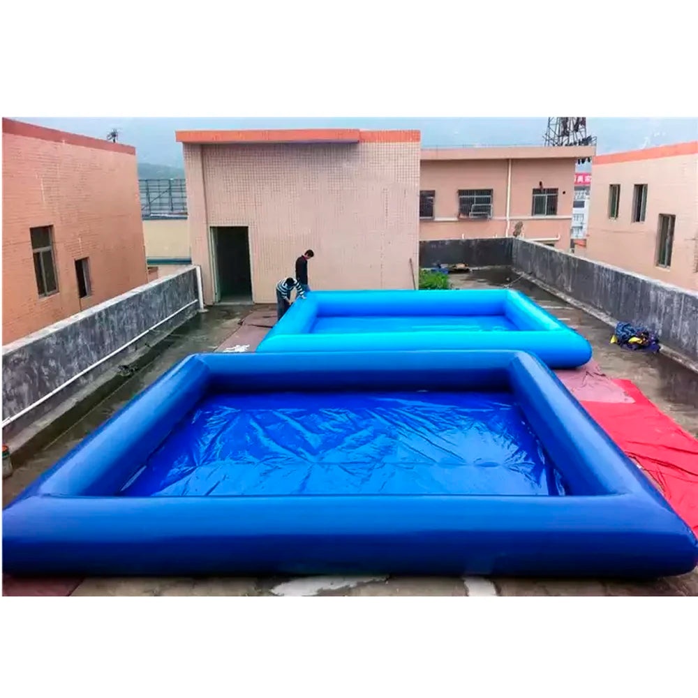 Portable Square Shape Inflatable Swimming Pool ,Water Zorb Walking Ball Pools For Outdoor Kids Activity/ Summer Water fun