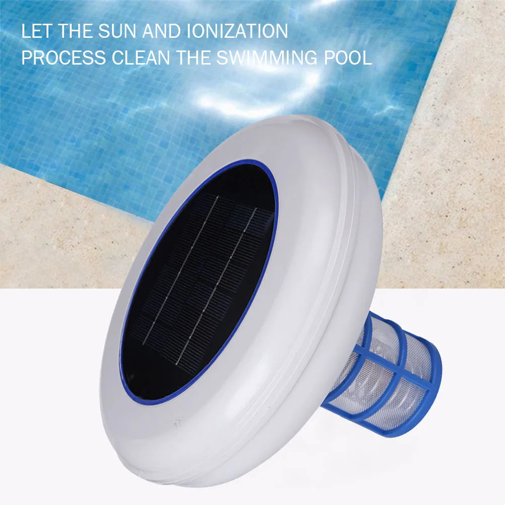 Swimming Pool Purifier Solar Pool Ionizer Copper Silver Ion Swim Water Cleaning Tools Algae Resistance Lower Chlorine