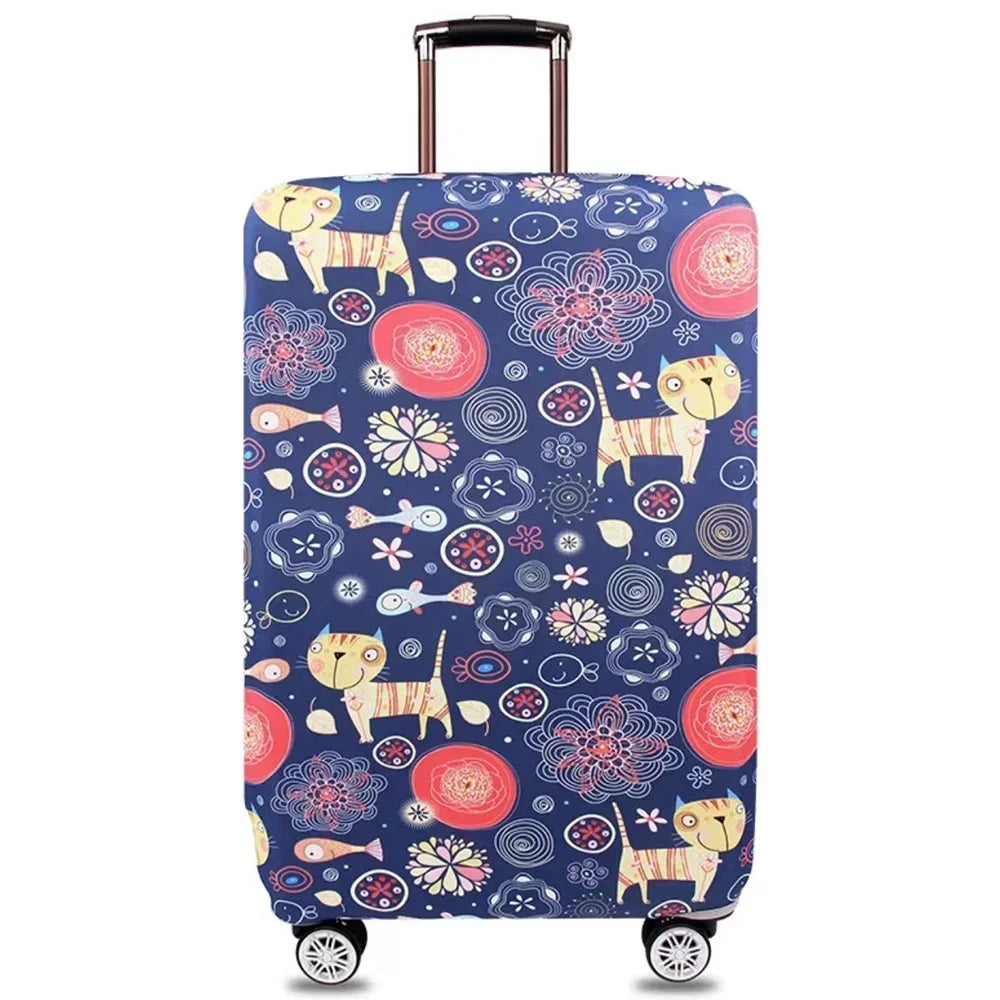 Luggage Covers Protector Travel Luggage Suitcase/ Protective Cover/ Stretch Dust Covers for Travel Accessories Luggage Supplies