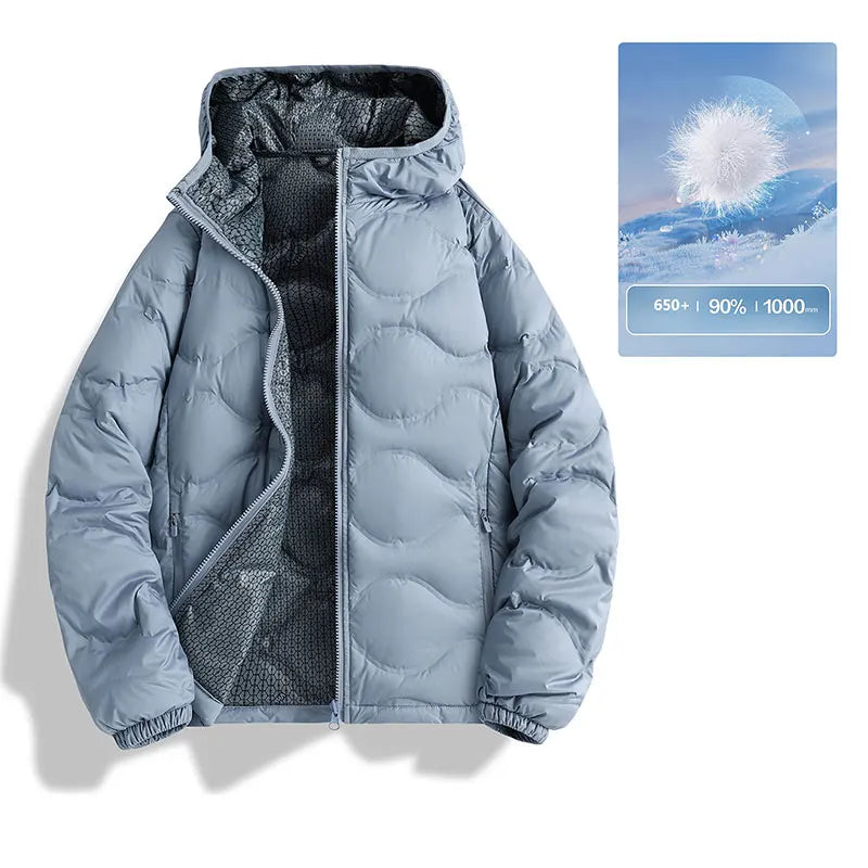Unisex Fleece Thickened Hooded Jacket/ Windproof/ Breathable Warm Sports Jacket Autumn, Winter ,Outdoor Running Fitness Thick Jacket