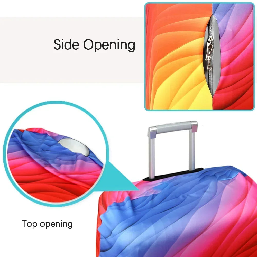 Luggage Covers Protector Travel Luggage Suitcase/ Protective Cover/ Stretch Dust Covers for Travel Accessories Luggage Supplies