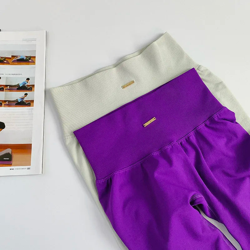 Women's Seamless Yoga Suit/ High Waist Sports Bra/ Leggings/ Gym Set Fitness Suit /Workout Leggings Set/ Pilates Sportswear Outfit