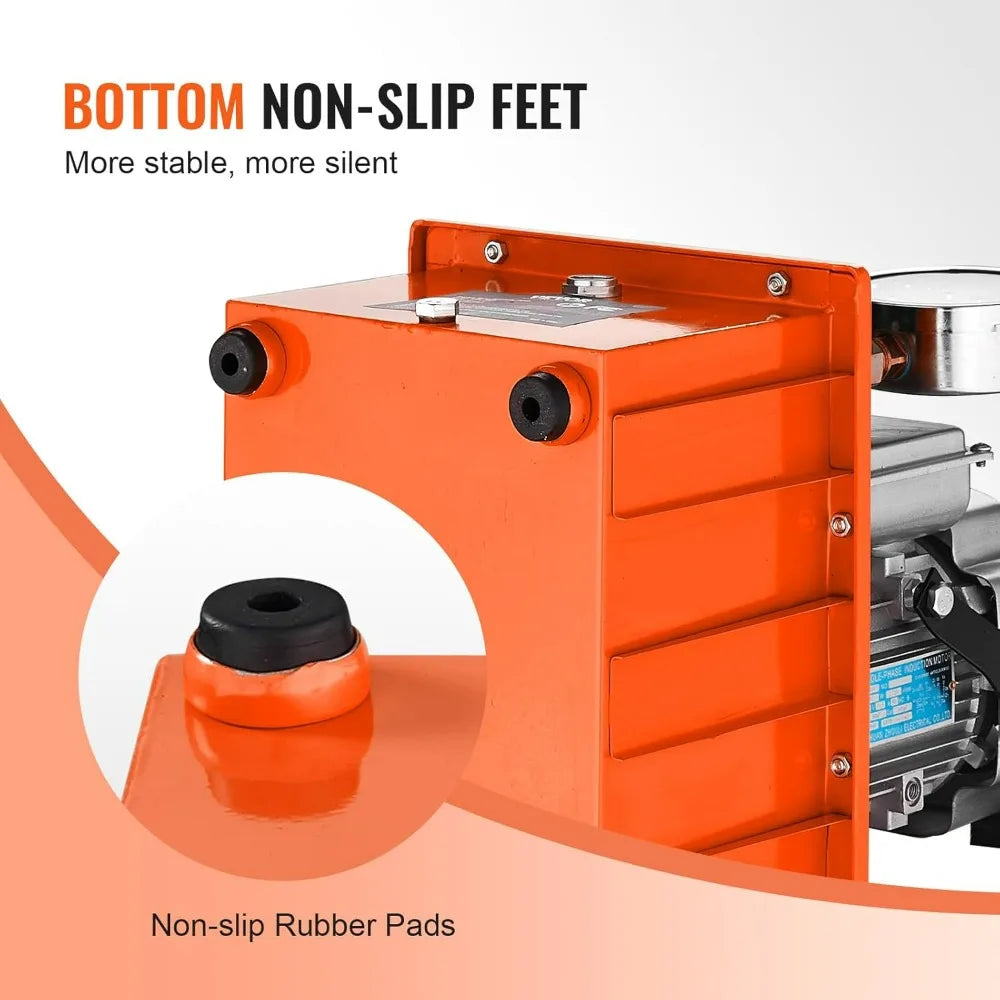 10000 PSI 750W 110V Single Acting Solenoid Valve Electric Hydraulic Pump Power Pack Unit with 488 Cubic Inches