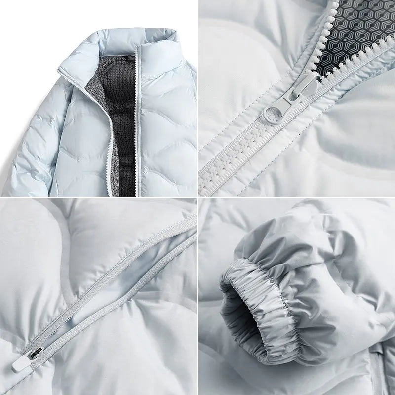 Unisex Fleece Thickened Jacket/ Breathable Warm Sports Jacket/ Autumn and Winter Outdoor Running/ Fitness Stand Collar Sport Jacket