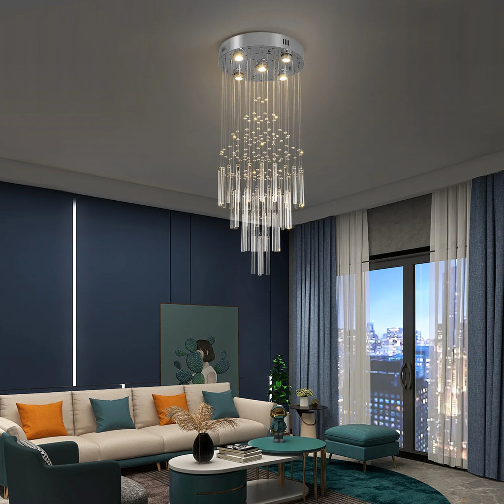 Crystal Ceiling Chandelier Luxury Home Decor/ Living Room/ Bedroom  Pendant Lights /Lighting Fixture Ceiling Lamps