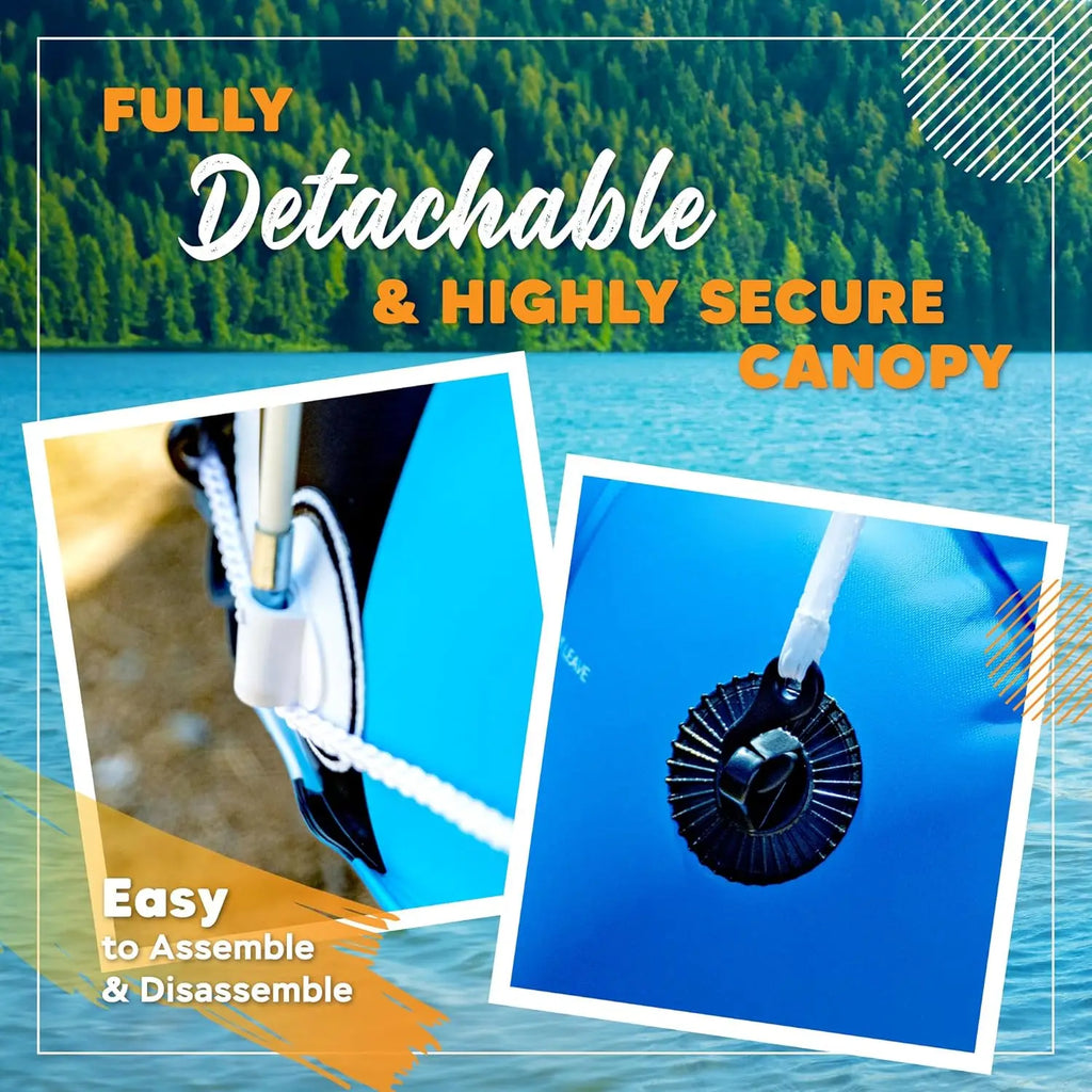 2025 New Upgraded Heavy Duty River Tube Inflatable Premium Water Float to Lounge Above Lake and River /Outdoor Water Raft Sport