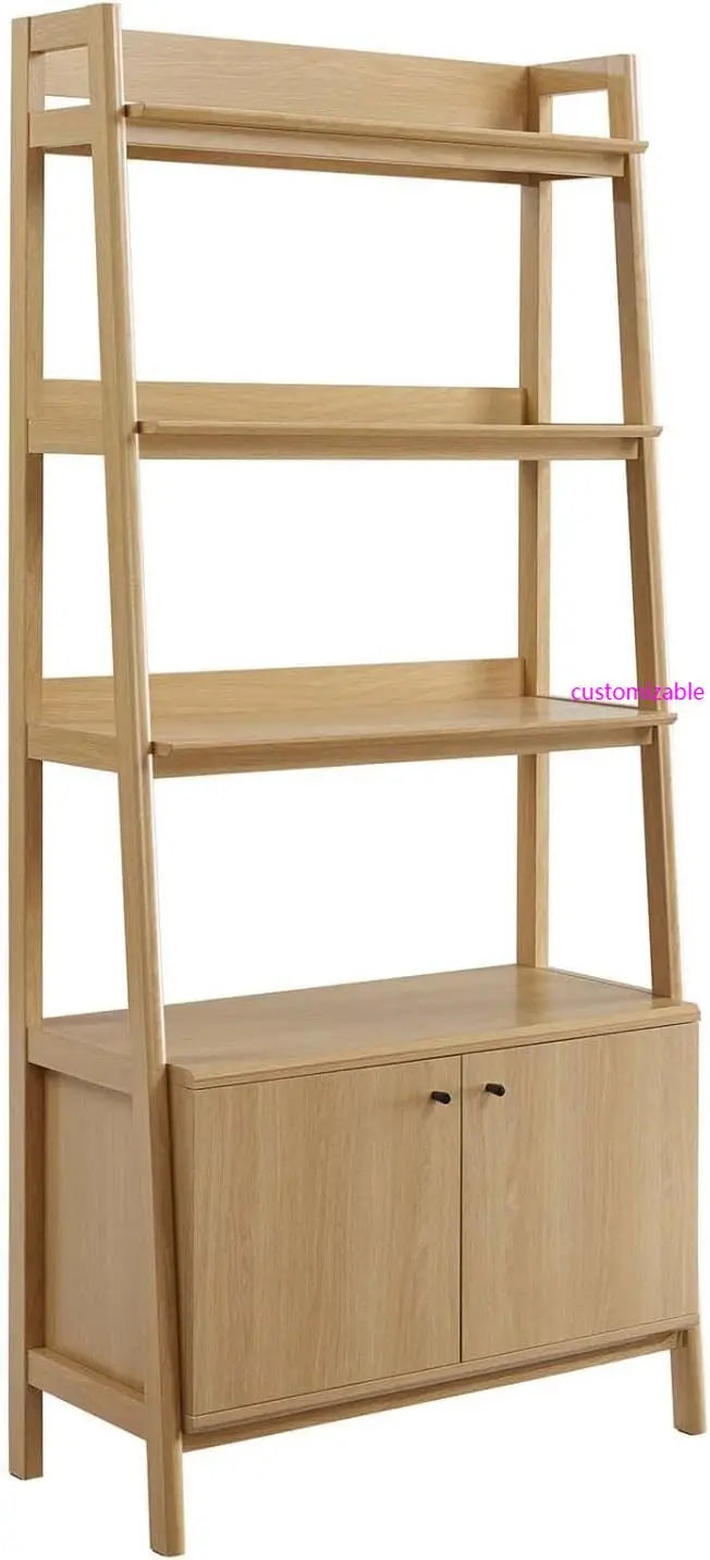 33" Bookshelf Display Case in Oak