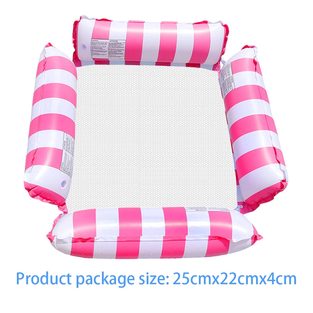 PVC Inflatable Pool Float/ Lounger Chair Swimming Pool/ Floating Water Hammock /Summer Inflatable Sea Mattress /Water Play Equipment