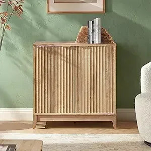 Brooklyn Storage Cabinet, Modern Farmhouse Entryway Accent Case, Buffet Sideboard, Console Table, Credenza, Wood Modular Organizer