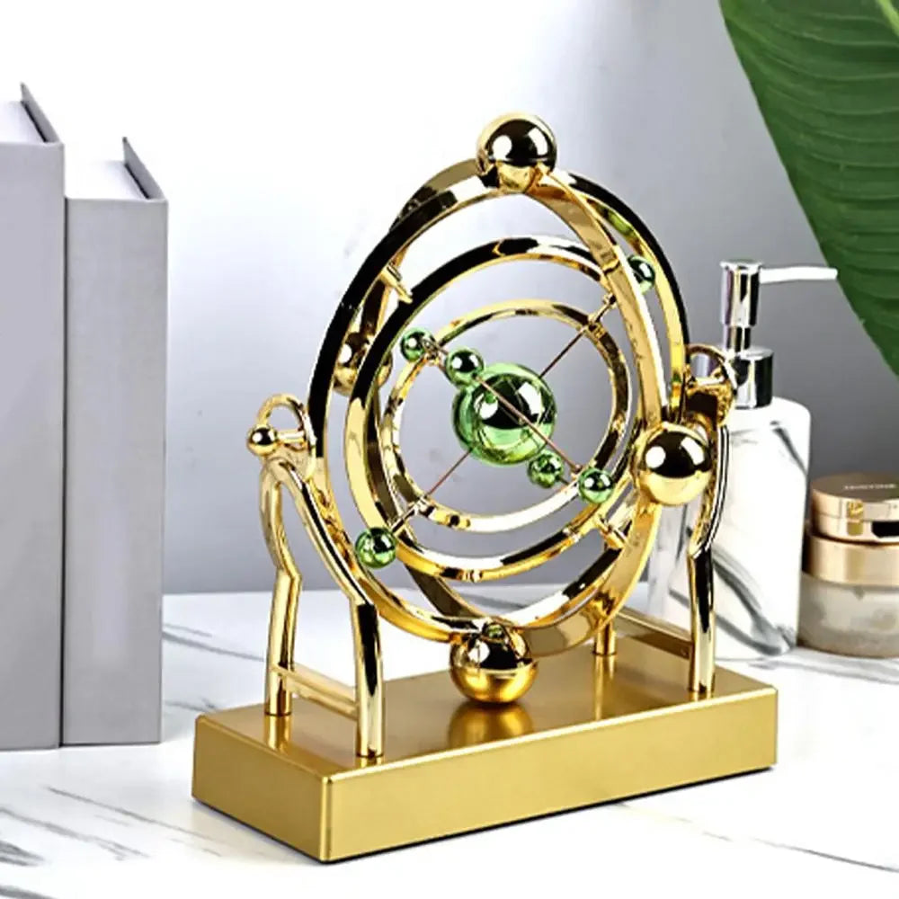 Celestial Orbit Pendulum Perpetual Motion Machine/ Kinetic Art Desk Decor /Astronomy Model/ Craft /Home/ Office /Table Ornament Gift