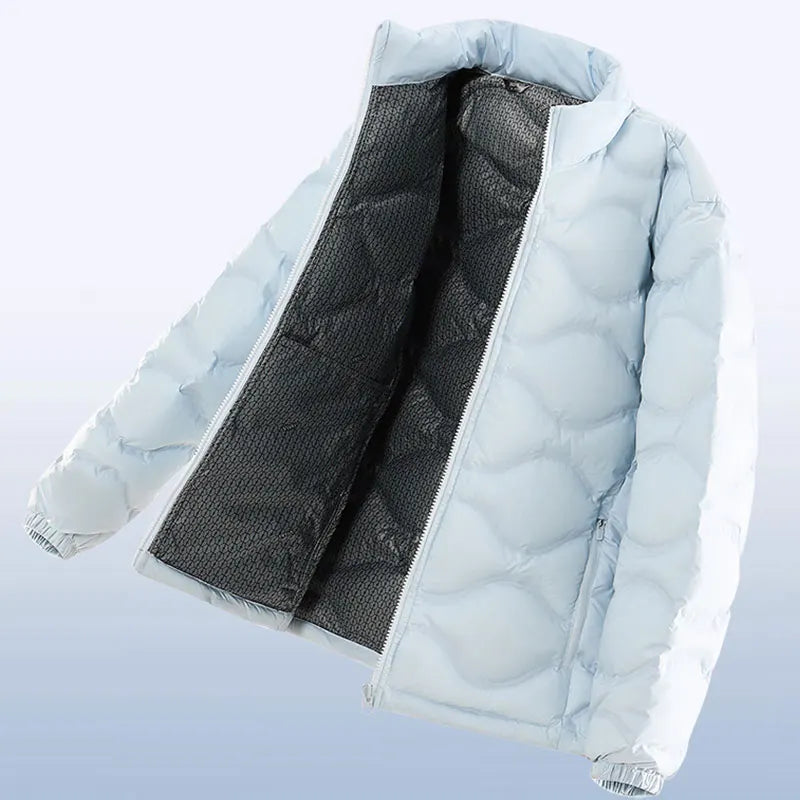 Unisex Fleece Thickened Jacket/ Breathable Warm Sports Jacket/ Autumn and Winter Outdoor Running/ Fitness Stand Collar Sport Jacket