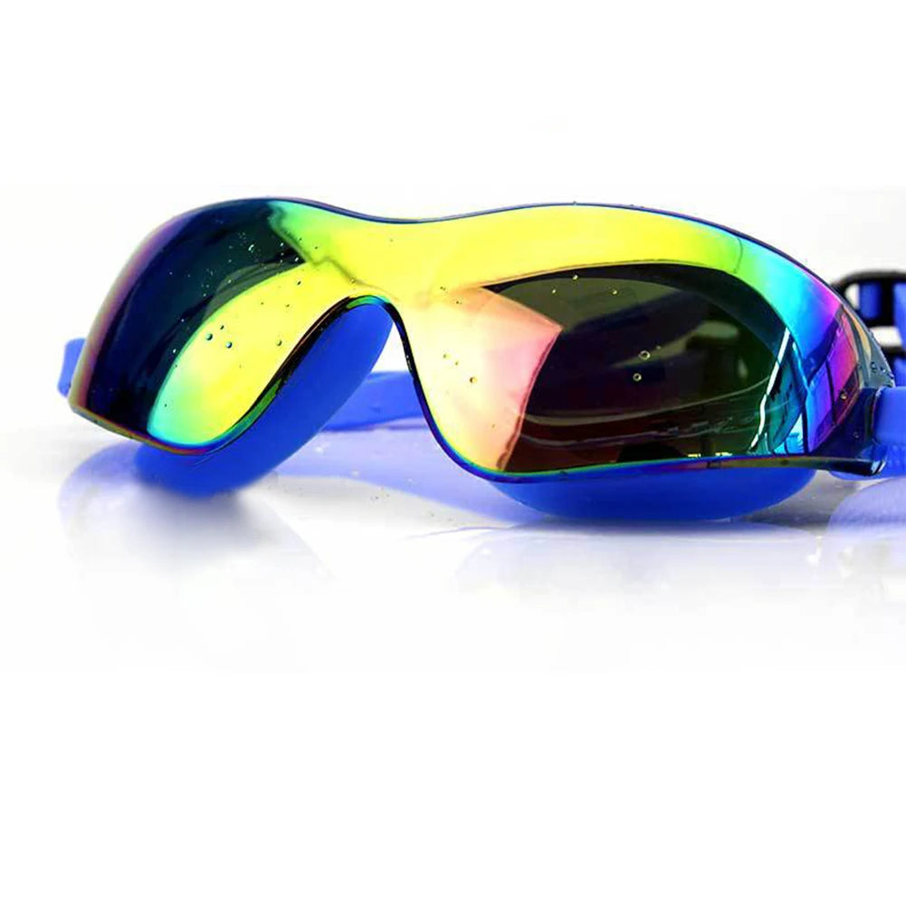 Swimming Goggles/ Adjustable Electroplate Diving Glasses/ No Leaking/ Swim Sports Eyewear for Women, Men ,Youth ,Kids