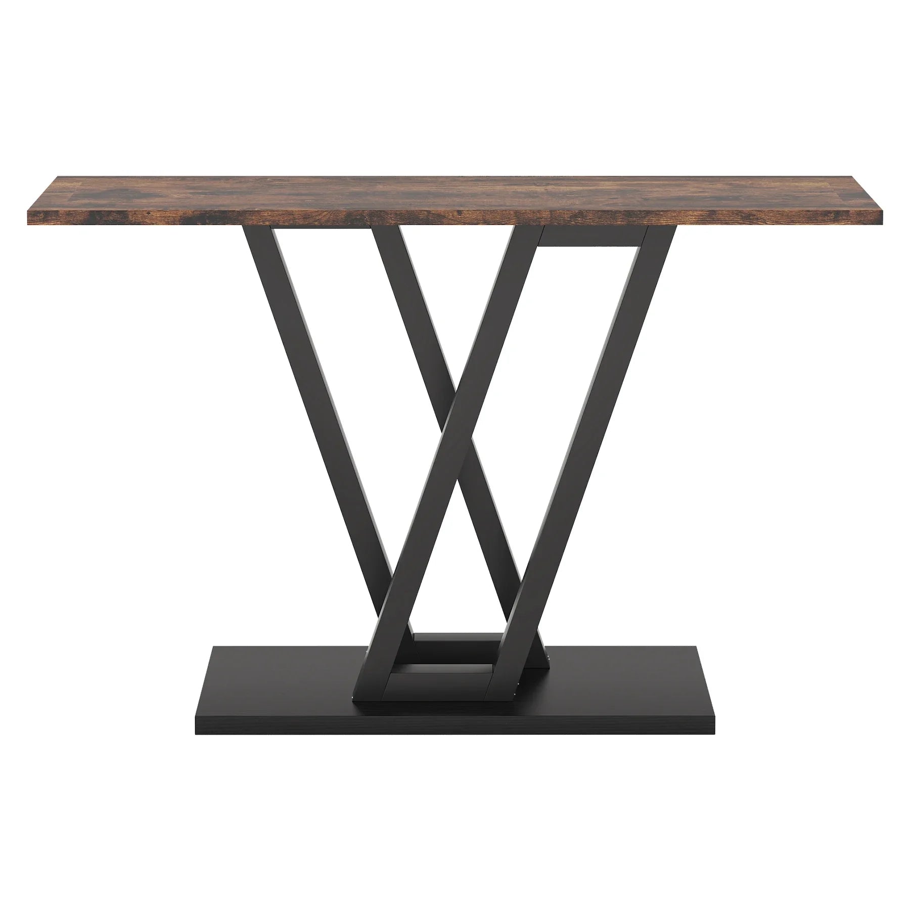 Console Table Industrial Entryway Hallway Table