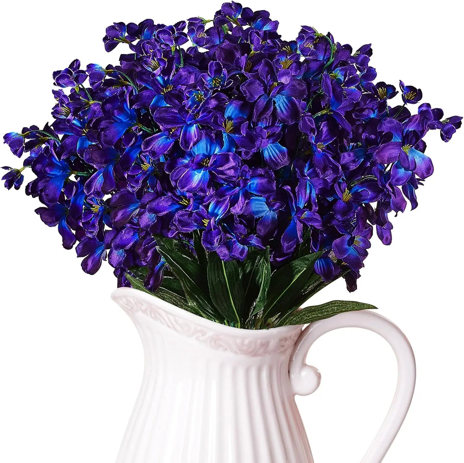 32 Pieces 27 Inches Artificial Orchid Flowers/ Faux Orchids Silk Flowers for Wedding /Dinning /Home Restaurant Decorations
