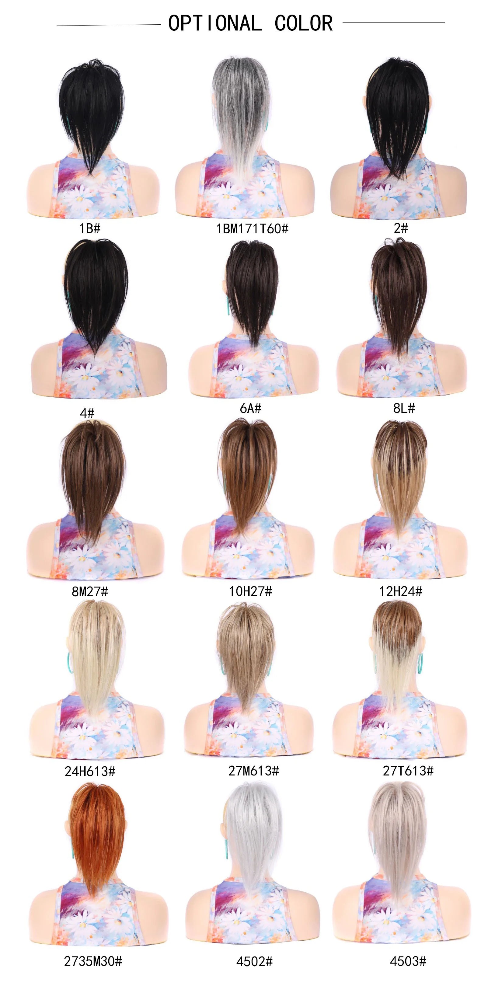 Synthetic Claw Clip Hair Bun Straight Chignon Bun Ponytail Hair Extensions Tousled Updo Hair Buns Claw Clip Ponytail Hairpice