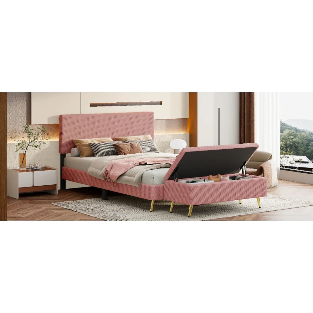 2 Pieces Bedroom Sets Queen Size