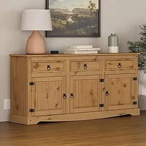 Solid Wood Buffet & Sideboards - Kitchen Storage Cabinets/Buffet Cabinet/for Bar &Liquor