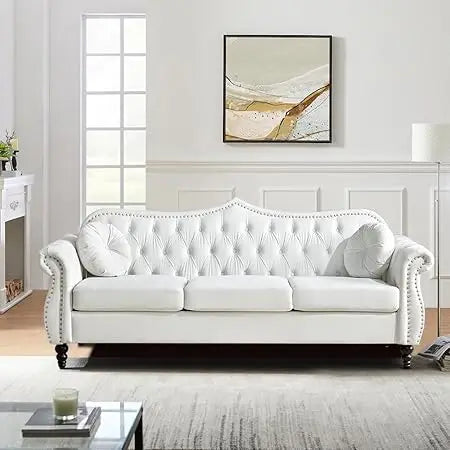 3 Seater Sofa Velvet for Living Room