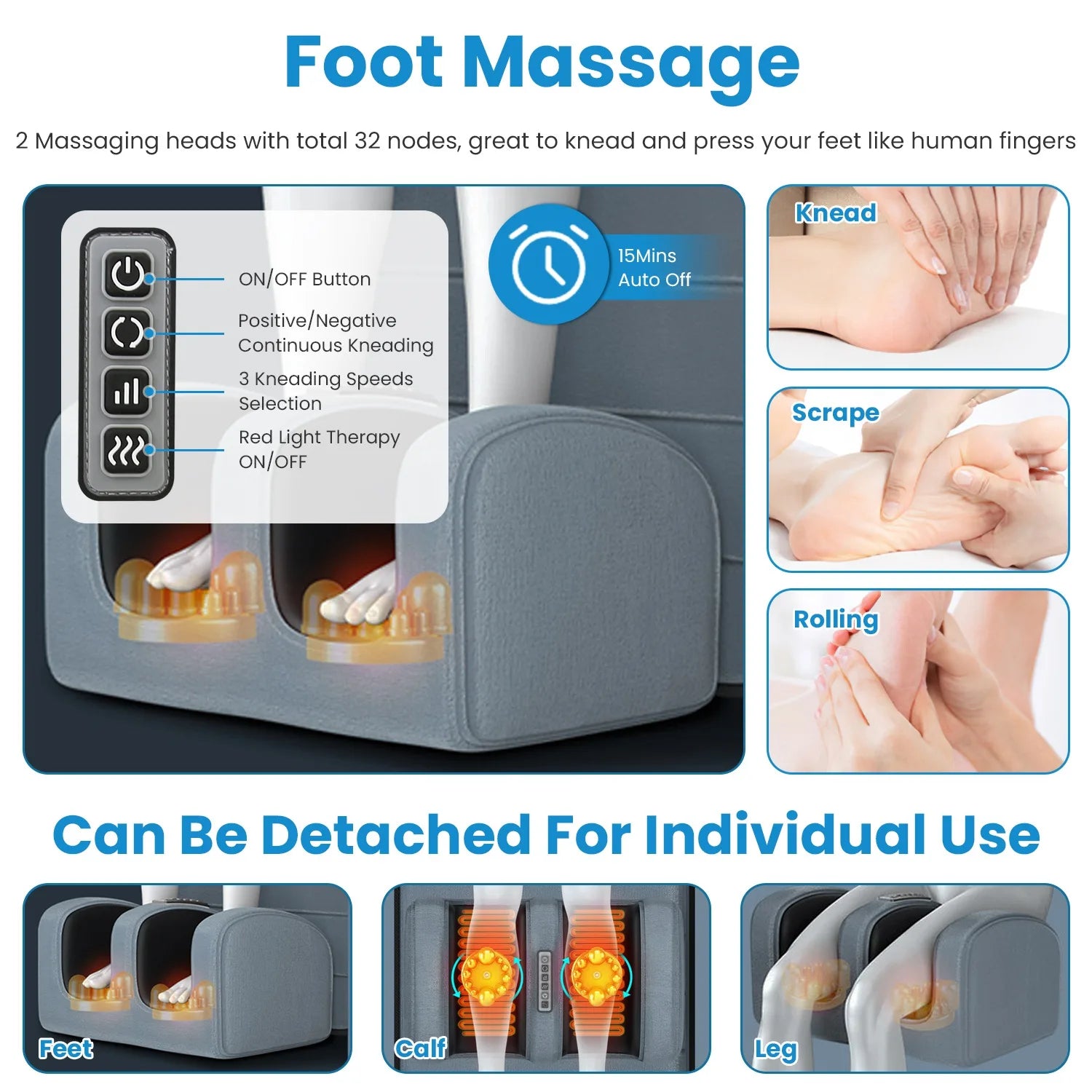 Electric Massage Mattress/ Vibrating Heating Infrared Massager Cushion For Neck, Back, Foot, and Full Body Pain Stress Relief