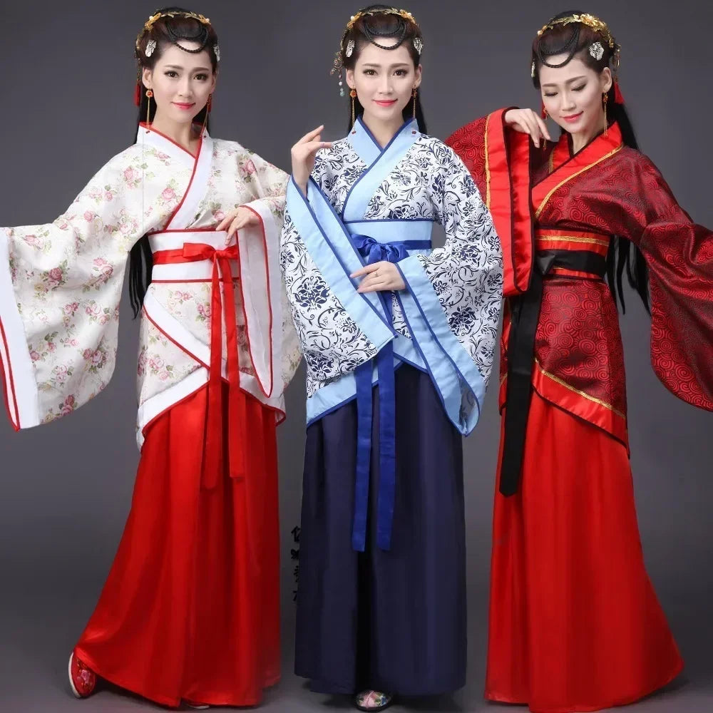 Women Top Skirt/ 2 Piece Set Costume Festival Outfit/ Cosplay Ladies Dress/ Suit Elegant Traditional Chinese Clothing